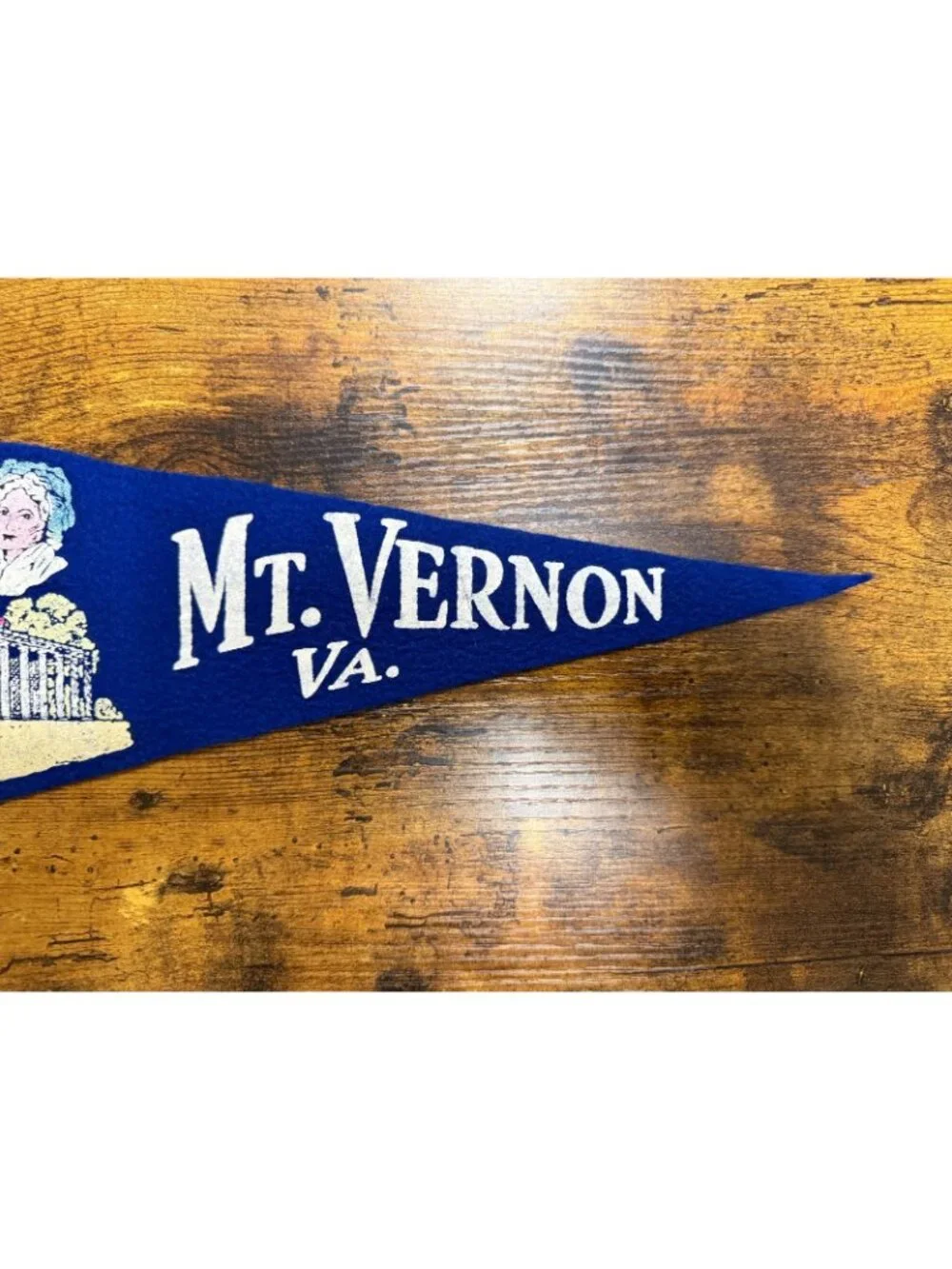Vintage Mt. Vernon, Virginia pennant